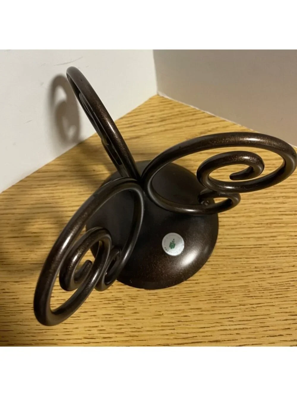 PartyLite Wrought Iron Viking Pillar Candle Holder